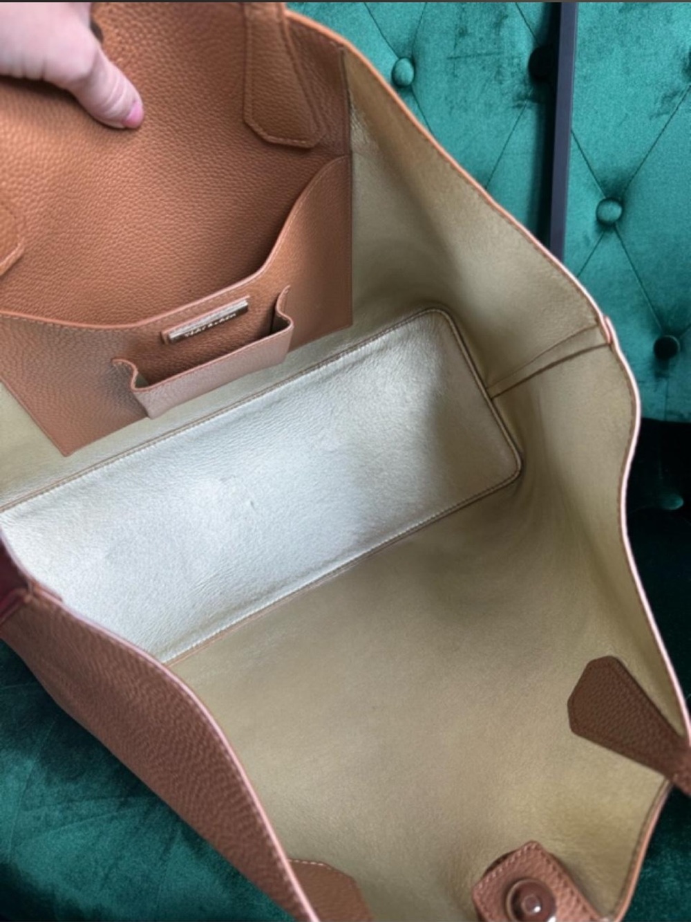 Tory Burch Tan Perry Tote - Picture 3 of 10